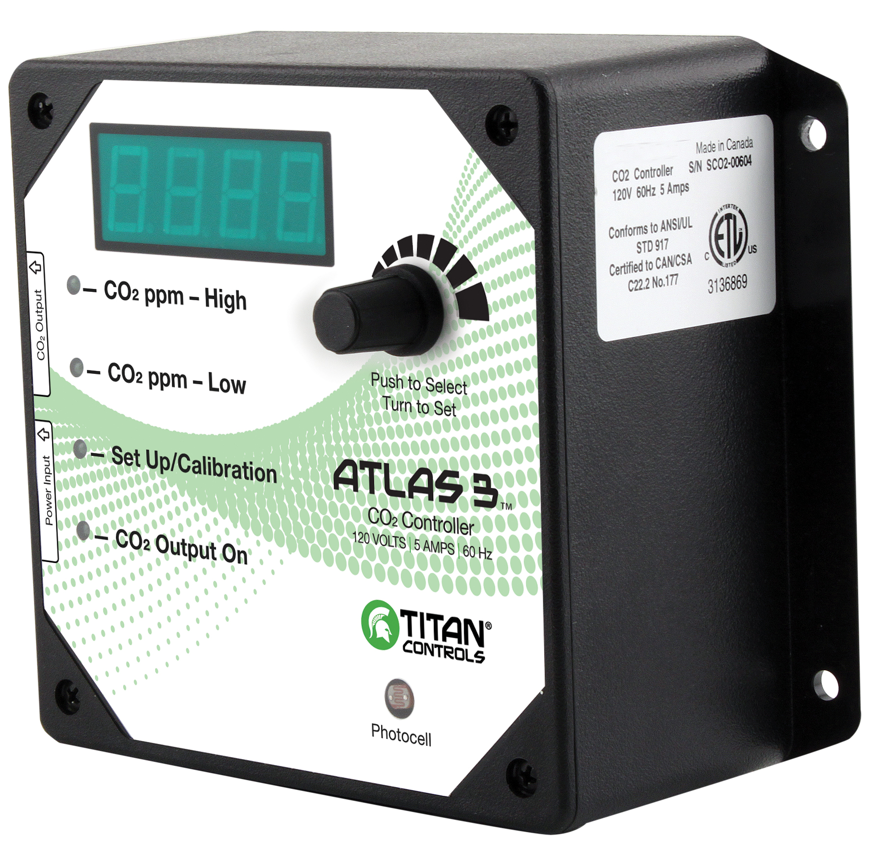 titan controls atlas 3 day night co2 monitor controller